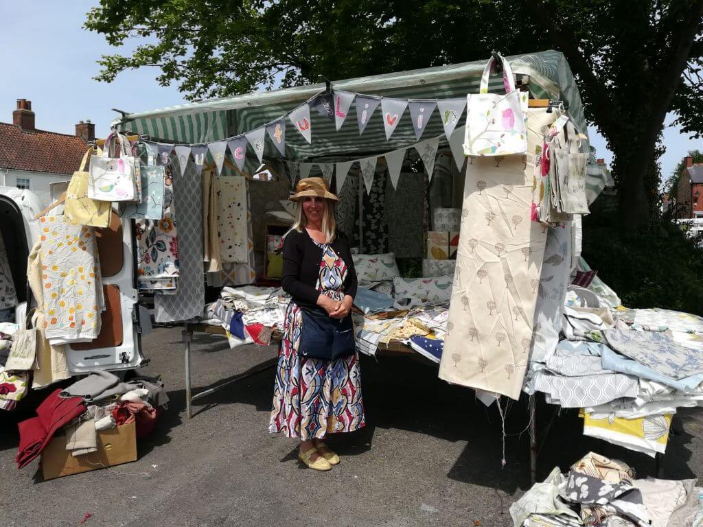 Fabric Stall Easingwold's Friday Market
